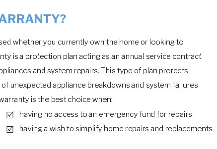 home owners warranty insurance calculator